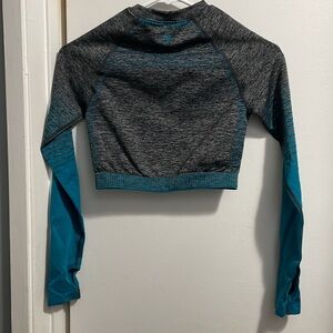 Gymshark Cropped Amplify Seamless Long Sleeve